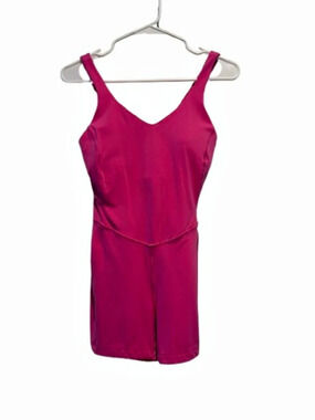 lululemon athletica Lululemon Align Bodysuit 8" Pink One-Piece